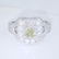 14 K / 585 White Gold Designer Solitaire Diamond Ring - 3