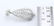 14 K White Gold IGI Certified Designer Diamond Earrings - 6