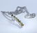 14K/585 White Gold Heart Fancy Diamond Pendant Necklace - 5