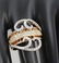 IGI Certified 18 K Rose Gold Designer Diamond Ring - 6