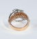 IGI Certified 18 K Rose Gold Designer Diamond Ring - 9