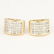 14 K / 585 Yellow Gold Diamond Earring Studs - 4