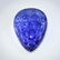 IGI Certified 27.36 ct. Tanzanite Pear Carving TANZANIA
