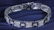 14 K / 585 White Gold Diamond Bracelet - 5
