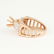 14 K Rose Gold Diamond Ring - Center stone unmounted - 5
