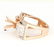 14 K Rose Gold Diamond Ring - Center stone unmounted - 4