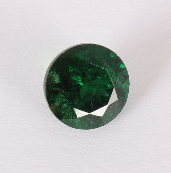 GFCO Cert. 1.46 ct. Untreated Tsavorite Garnet TANZANIA (1 of 5)