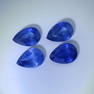 IGI Cert. 2.05 ct. Set of 4 Blue Sapphires - MADAGASCAR