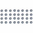 Set of 24 - 0.48ct. Round Brilliant Diamonds UNTREATED