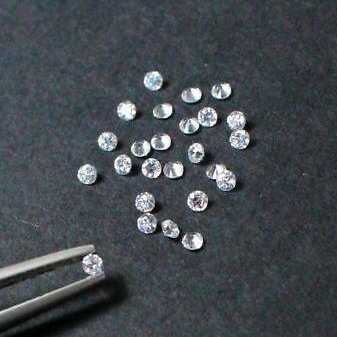 Set of 25 - 0.25 ct. Round Brilliant Diamonds - H-I / I (1 of 1)