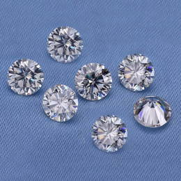 Set of 7 - 0.49 ct. Round Brilliant Diamonds G-H / SI-I