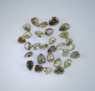 3.13 ct. Pear Diamond Mix Color Lot - UNTREATED