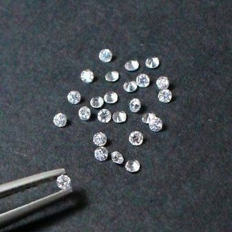 Set of 25 - 0.25 ct. Round Brilliant Diamonds - H-I / I (1 of 1)