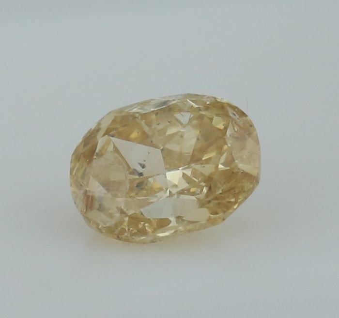 IGI Certified 0.48 ct. Diamond Brownish Yellow - I1 - UNTREATED (1 of 6)