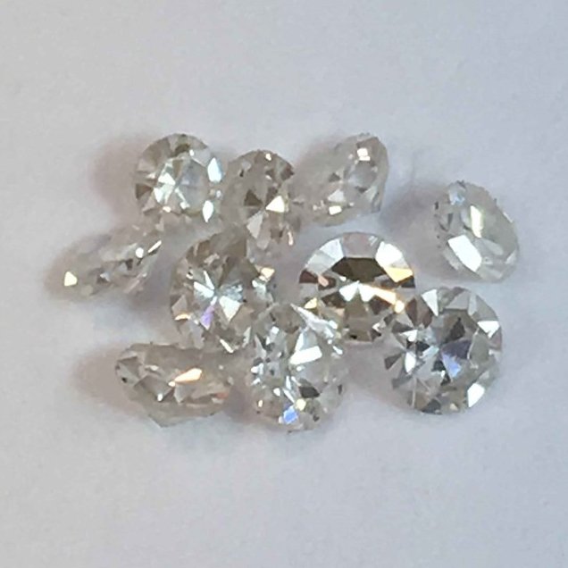 Set of 10 - 0.20 ct. Diamond Lot - I-J/SI-I - UNTREATED (1 of 1)