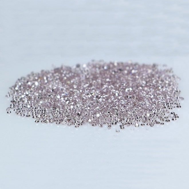 1.10 ct. Fancy Light Pink Diamond Lot - UNTREATED: 1.10 ct. Round Brilliant Diamond Lot - Fancy Light Pink - UNTREATED Cut - Round Brilliant Color - Fancy Light Pink Clarity - I Ct. Weight - 1.10 ct. Size - Mix sizes Number of diamonds -