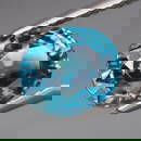 IGI Certified 5.37 ct. Natural Blue Zircon - CAMBODIA