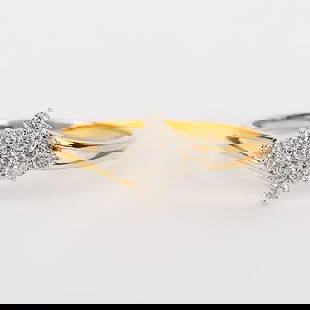 IGI Certified 14K/585 Yellow Gold Diamond Ring: IGI Certified 14K/585 Yellow Gold Diamond Ring Gross gold weight - 1.510 g 14 K Solid Hallmarked Yellow Gold Ring size - US 7 Diamond Details Ct. Weight - 0.25 ct.