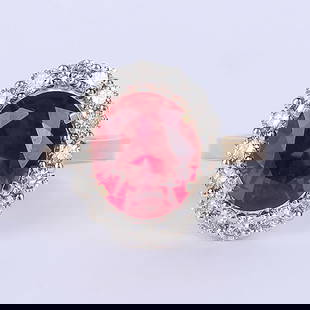 IGI Certified 14K / 585 Yellow Gold Ruby & Diamond Ring: IGI Certified 14K / 585 Yellow Gold Ruby & Diamond Ring Gross gold weight - 4.190 g 14 K Solid Hallmarked Yellow Gold Ring size - US 7 Synthetic Ruby in center Diamond Details<