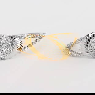 IGI Certified 14K/585 Yellow Gold Diamond Ring: IGI Certified 14K/585 Yellow Gold Diamond Ring Gross gold weight - 1.880 g 14 K Solid Hallmarked Yellow Gold Ring size - US 7 Diamond Details Ct. Weight - 0.49 ct.