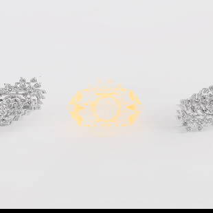 IGI Certified 14K/585 Yellow Gold Diamond Ring: IGI Certified 14K/585 Yellow Gold Diamond Ring Gross gold weight - 5.280 g 14 K Solid Hallmarked Yellow Gold Ring size - US 7 Diamond Details Ct. Weight - 1.66 ct.