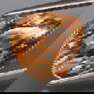 5.35 ct. Natural Yellow Zircon - MADAGASCAR: 5.35 ct. Natural Yellow Zircon - MADAGASCAR Shape - PearColor - YellowClarity - VSCt. Weight - 5.35 ct.Dimensions - 10.00 x 9.00 x 6.50 mm Origin - MADAGASCAR, AFRICA Treatment - None. Certificate of