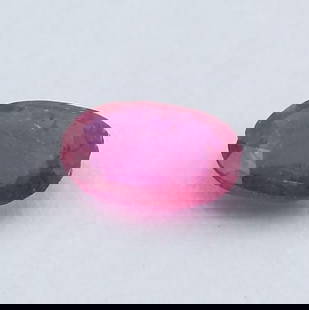 IGI Certified 0.28 ct. Ruby - MOZAMBIQUE: IGI Certified 0.28 ct. Ruby - MOZAMBIQUE Cut - Oval mixed cut Color - Purplish Red Clarity - SI Ct. Weight - 0.28 ct. Dimensions - 5.12 X 3.43 X 1.48 mm Origin -