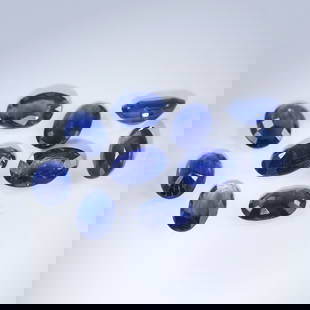 5.15 ct. Blue Sapphire Lot - MADAGASCAR: 5.15 ct. Blue Sapphire Lot - MADAGASCAR Color - Blue Cut - Oval Mixed Cut Ct. Wt. - 5.15 ct. Clarity - VS - SI Dimensions - Mix sizes No. of Sapphires - 10 Origin