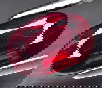 GIA Certified 1.61 ct. Untreated Ruby - MOZAMBIQUE: GIA Certified 1.61 ct. Untreated Ruby - MOZAMBIQUE Cut - Oval Brilliant Step cut Color - Red Clarity - SI Ct. Weight - 1.61 ct. Dimensions - 8.13 x 5.53 x 3.71 mm Origin -