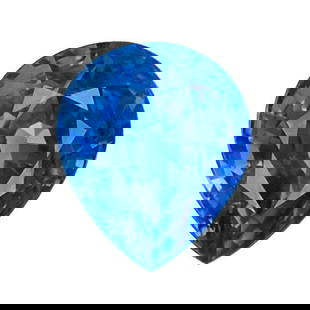 GIA Certified 2.24 ct. Blue Sapphire - MADAGASCAR: GIA Certified 2.24 ct. Blue Sapphire - MADAGASCAR Excellent Color and Clarity Color - Blue Clarity - VS Cut - Pear Brilliant / Step cut Ct. Wt. - 2.24 ct. Dimensions - 8.13 x 6.8