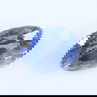 IGI Certified 1.08 ct. Violet Blue Sapphire - MADAGASCAR: IGI Certified 1.08 ct. Violet Blue Sapphire - MADAGASCAR Color - Violet Blue Clarity - SI Cut - Oval Mixed Cut Ct. wt. - 1.08 ct. Dimensions - 6.11 x 4.93 x 4.15 mm Origi