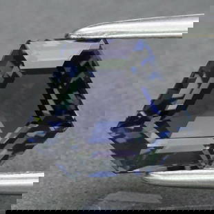 1.40 ct. Natural Unheated Greenish Purple Sapphire - TANZANIA: 1.40 ct. Natural Unheated Greenish Purple Sapphire - TANZANIA Color - Greenish Purple Cut - Fancy Clarity - IF Ct. wt. - 1.40 ct. Dimensions - 7.50 x 6.00 x 3.60 mm Origin -