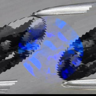 0.38 ct. Natural Unheated Blue Sapphire - NIGERIA: 0.38 ct. Natural Unheated Blue Sapphire - NIGERIA Color - Blue Cut - Cushion Clarity - VVS Ct. wt. - 0.38 ct. Dimensions - 4.51 x 4.30 x 2.30 mm Origin - NIGERIA