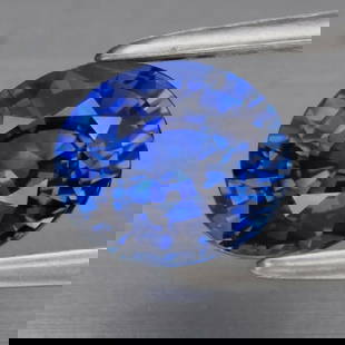 1.03 ct. Natural Cornflower Blue Sapphire - MADAGASCAR: 1.03 ct. Natural Cornflower Blue Sapphire - MADAGASCAR, AFRICA Shape - Oval Color - Cornflower Blue Clarity - VVS Ct. Weight - 1.03 ct. Dimensions - 6.00 x 5.20 x 3.70 mm Origin