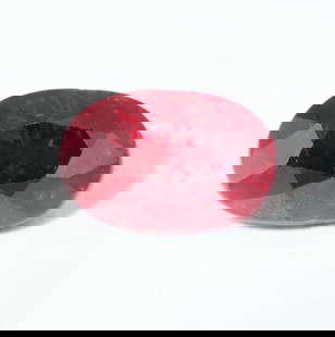 AIGS Certified 1.02ct. PIGEON'S BLOOD Ruby - MOZAMBIQUE: AIGS Certified 1.02 ct. PIGEON'S BLOOD Ruby - MOZAMBIQUE Ct. Weight - 1.02 ct. Cut - Oval faceted cut Color - Red Clarity - SI Dimensions - 6.40 X 4.26 X 4.25 mm Origin -