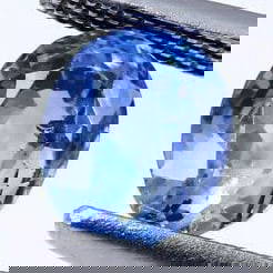 IGI Certified 2.64 ct. Blue Sapphire SRI LANKA, CEYLON: IGI Certified 2.64 ct. Blue Sapphire - SRI LANKA, CEYLON Ct. Weight - 2.64 ct. Cut - Oval Mixed cut Color - Violet Blue Clarity - SI Dimensions - 7.77 X 6.28 X 5.71 mm Origin - <