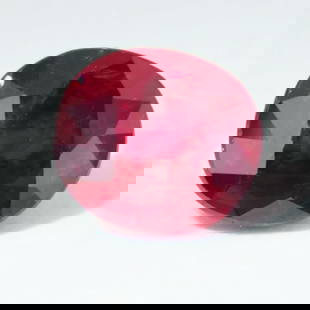 AIGS Certified 1.02 ct. PIGEON'S BLOOD Ruby  MOZAMBIQUE: AIGS Certified 1.02 ct. PIGEON'S BLOOD Ruby - MOZAMBIQUE Ct. Weight - 1.02 ct. Cut - Oval faceted cut Color - Red Clarity - VS Dimensions - 5.79 X 5.14 X 3.91 mm Origin -
