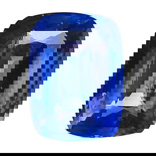 GIA Certified 3.14 ct. Blue Sapphire - SRI LANKA: GIA Certified 3.14 ct. Blue Sapphire - SRI LANKA Ct. Weight - 3.14 Cut - Cushion Modified Brilliant Step cut Color - Blue Clarity - VS Dimensions - 9.79 X 7.23 X 4.45 mm Origin -