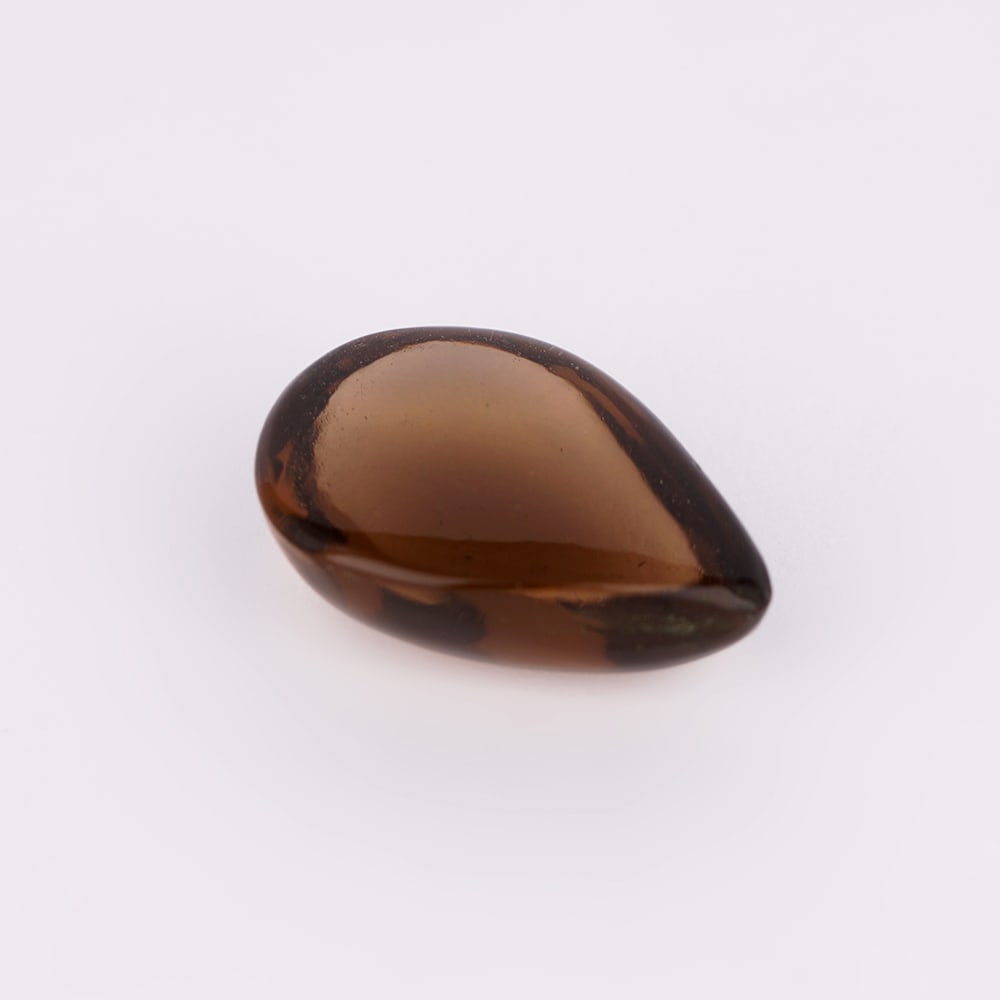 19.37 ct. Brown Smoky Quartz - AFRICA: 19.37 ct. Brown Smoky Quartz - AFRICA Color - Brown Clarity - VS Cut - Pear Ct. Weight - 19.37 ct. Origin - AFRICA Treatment - None