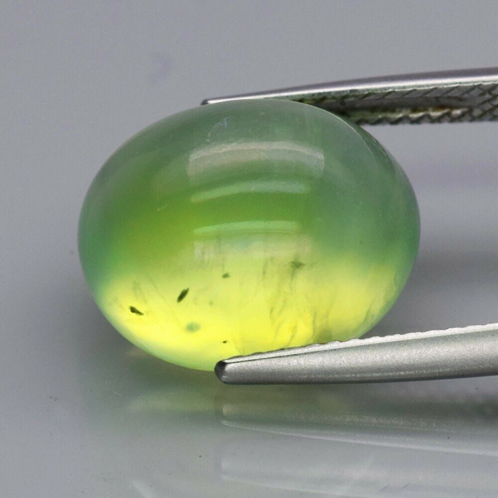 RARE 9.83 ct. Natural Green Prehnite - AFRICA (1 of 3)