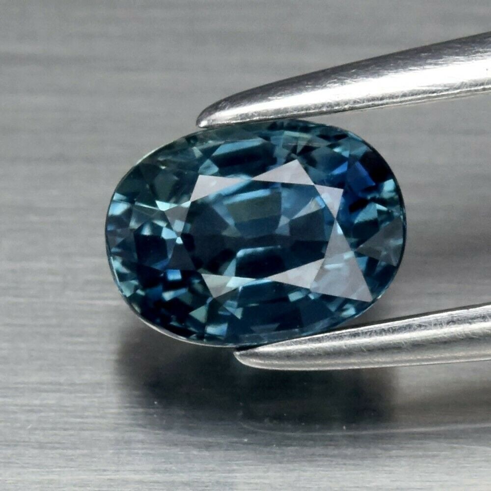 0.70 ct. Unheated Greenish Blue Sapphire - MADAGASCAR (1 of 3)
