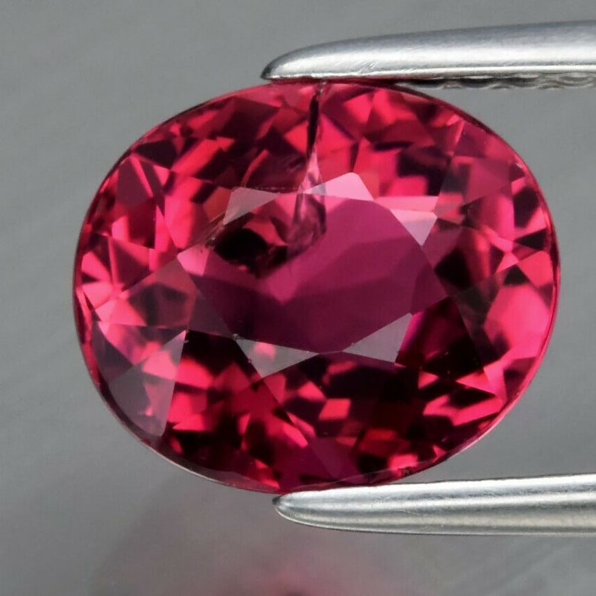2.04 ct. Unheated Purplish Pink Rubellite Tourmaline (1 of 3)