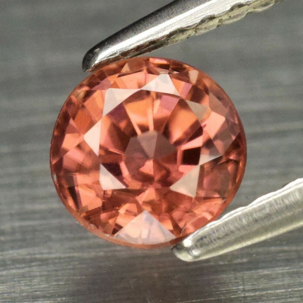 1.08 ct. Natural Pinkish Champagne Zircon - TANZANIA (1 of 2)