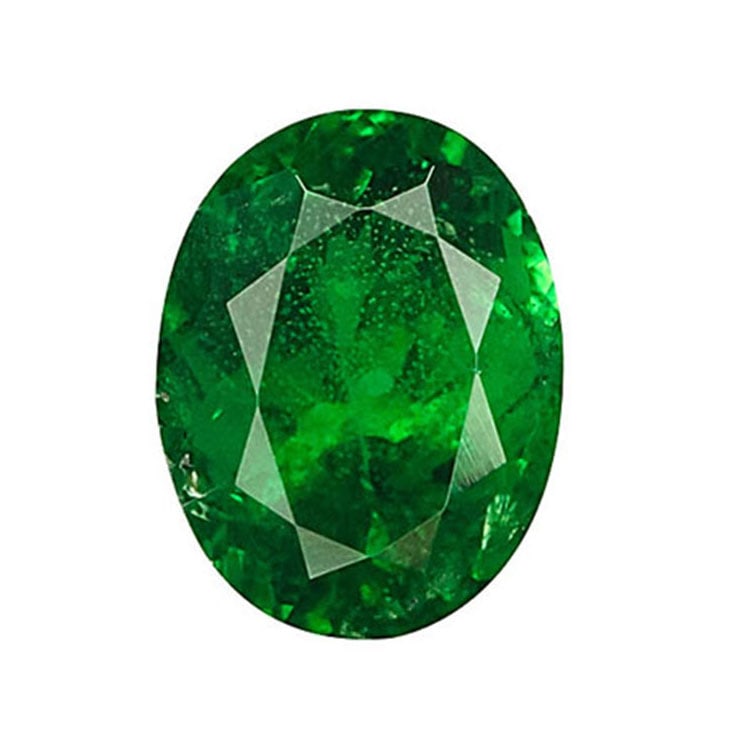 GIA Certified 2.45 ct. Untreated Tsavorite Garnet - KENYA (1 of 7)