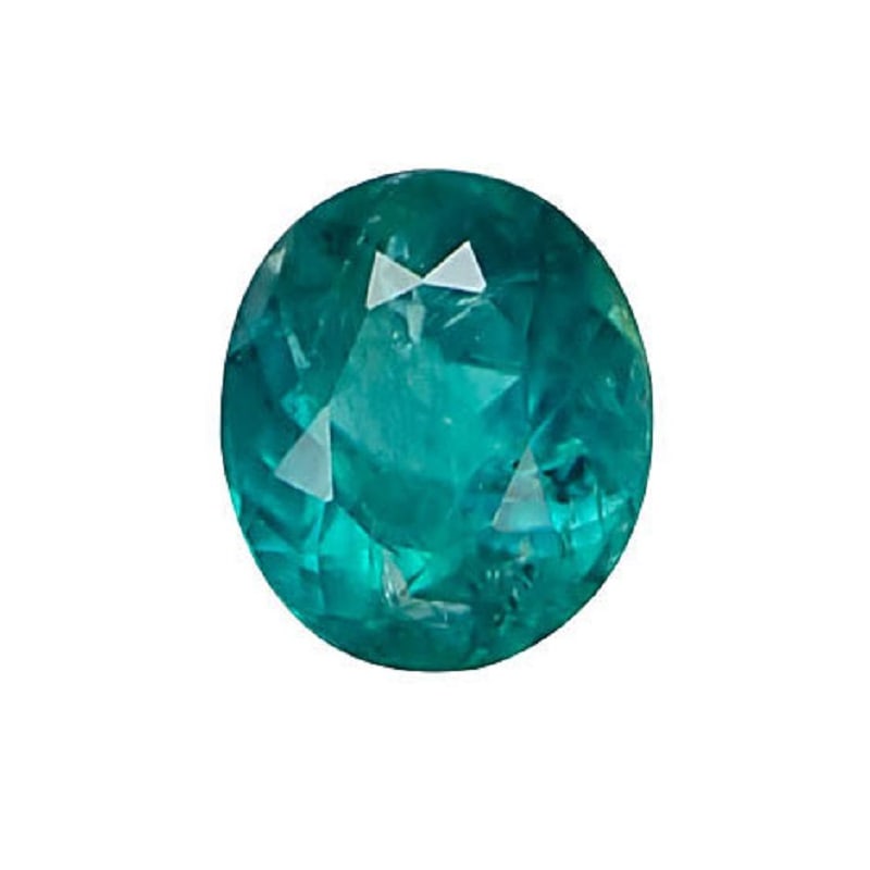 GIA Certified 0.96 ct. RARE Grandidierite - MADAGASCAR: GIA Certified 0.96 ct. RARE Grandidierite - MADAGASCAR Rare exceptional stone Cut - Oval Modified Brilliant cut Color - Green Blue Clarity - VS Ct. Weight - 0.96 ct. Dimensions -
