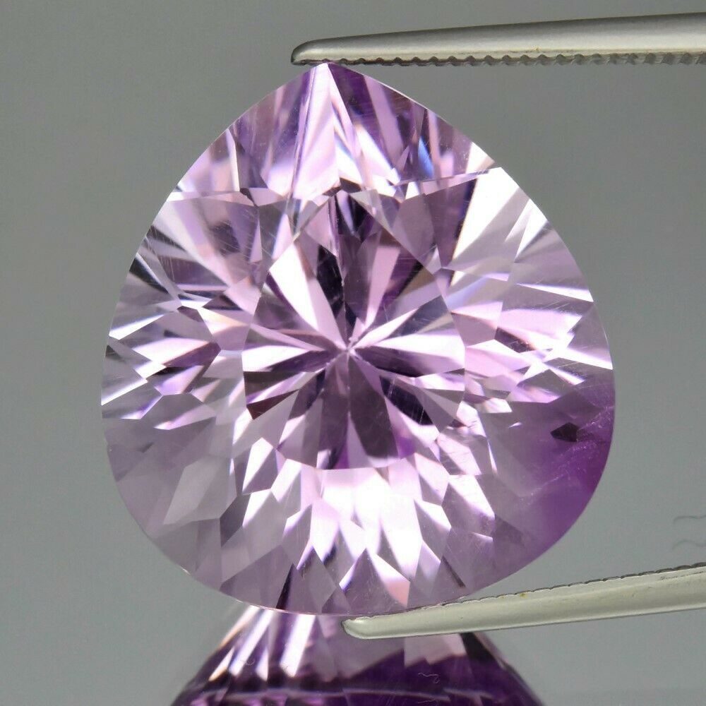 19.80 ct. Natural Unheated Purple Amethyst - BRAZIL (1 of 2)