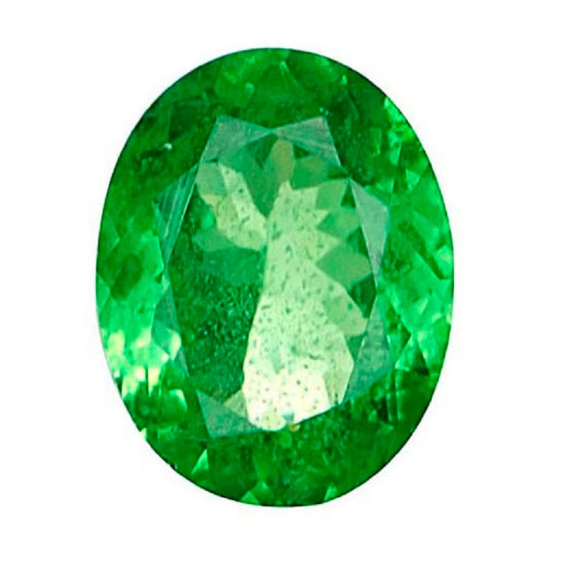 GIA Certified 2.04 ct. Tsavorite Garnet Untreated KENYA: GIA Certified 2.04 ct. Tsavorite (Grossularite - Garnet) Untreated - KENYA Cut - Oval Modified Brilliant Cut Color - Yellowish Green Clarity - VVS Ct. Weight - 2.04 ct. Dimensions - 9.08 X 7.0