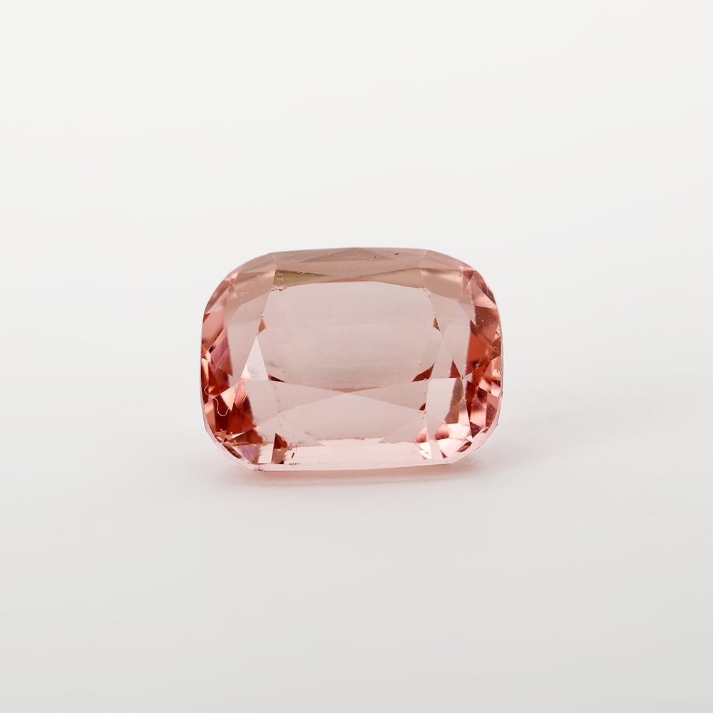 5.21 ct. Natural Unheated Pink Tourmaline - AFGHANISTAN: 5.21 ct. Natural Unheated Pink Tourmaline - AFGHANISTAN Shape - Cushion Color - Pink Clarity - VS Ct. Weight - 5.21 ct. Origin - AFGHANISTAN </