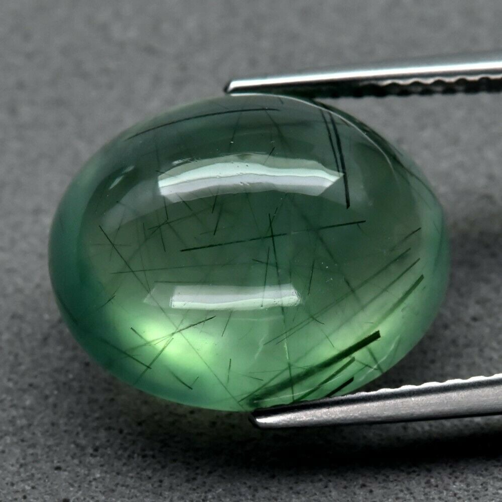 9.94 ct. Natural Green Prehnite - AFRICA (1 of 2)