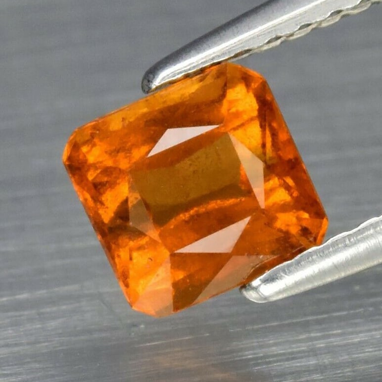 1.08 ct. Natural Unheated Orange Hessonite Garnet - MADAGASCAR (1 of 2)